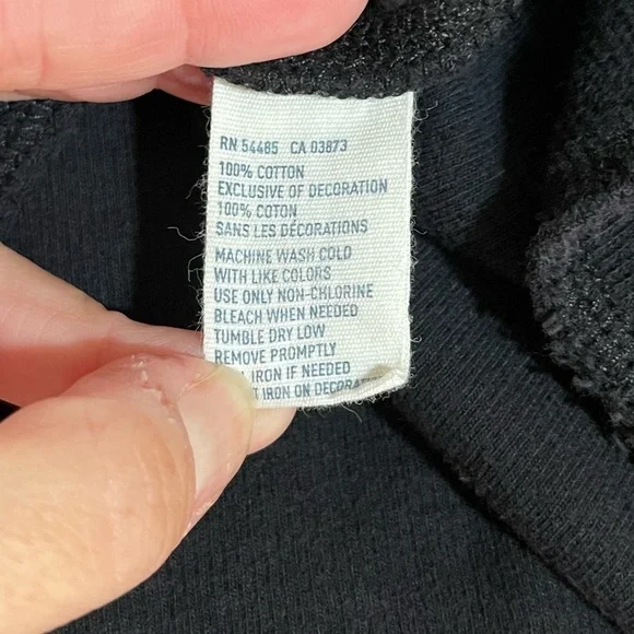 Men’s American Eagle black athletic fit Henley mock neck pullover sweater XXL - Picture 4 of 4